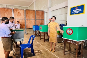 กิจกรรมเลือกตั้งประธานนักเรียนและสภานักเรียน ประจำปีการศึกษา 2567