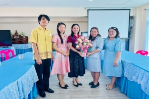 ร่วมแสดงความยินดีนางเมธิณี  บุดดาเพศ